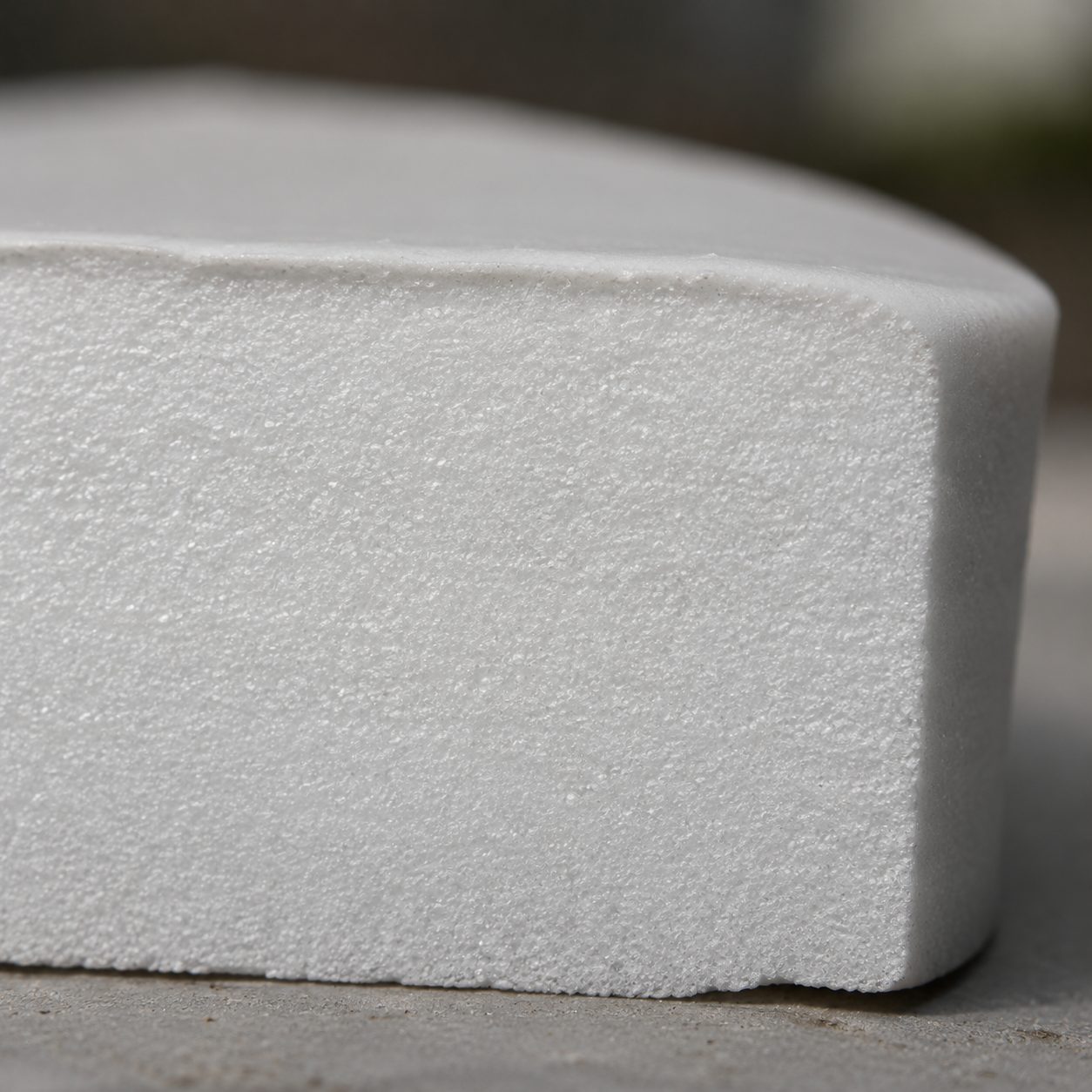 EVA midsole foam shoe material, close-up